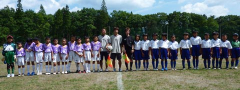 諏訪FCと黒部中央サッカースポーツ少年団B