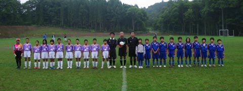 諏訪FCと黒部中央サッカースポーツ少年団