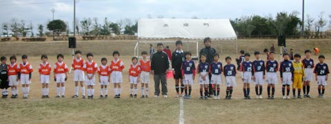 大王サッカースポーツ少年団とFCジャスティス99-A