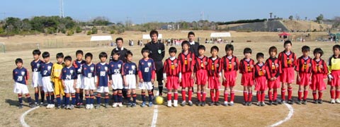 FCジャスティス99-Bと小俣スポーツ少年団