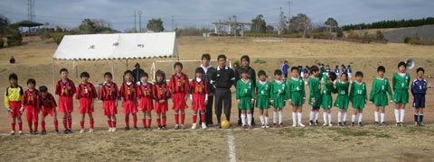 小俣スポーツ少年団と修道FCスポーツ少年団