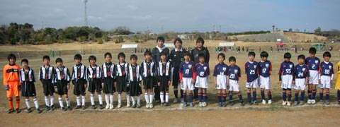 志摩少年サッカークラブとFCジャスティス99-B